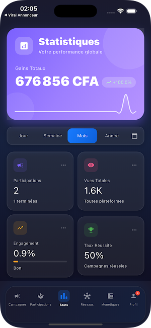 Viral Créateur Screenshot 3