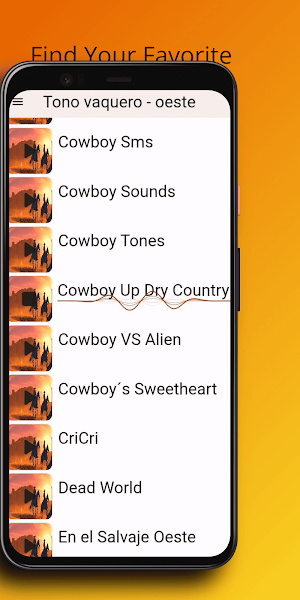 Cowboy ringtone - west Screenshot 2