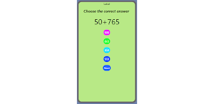 Math Quiz App Screenshot 3