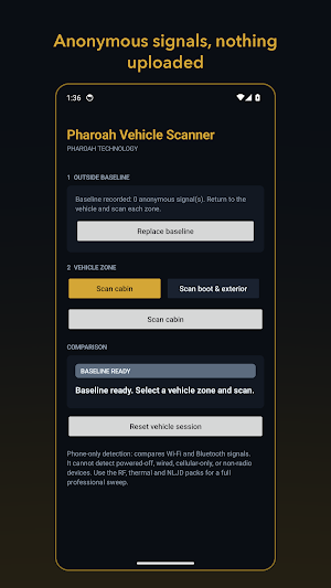 Pharoah Vehicle Scanner Screenshot 0