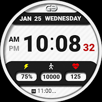GYD008:Digital watchface