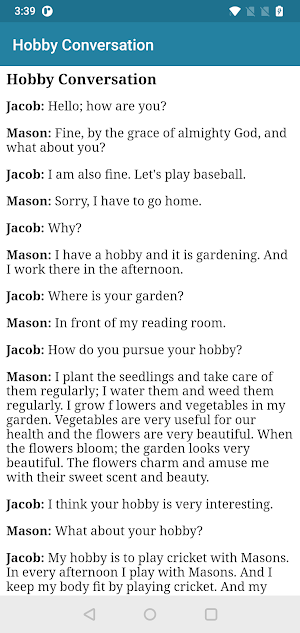 English Conversation Practice Screenshot 2
