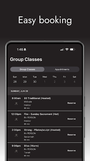 B-Hive Yoga Screenshot 2