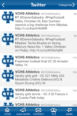 Valley Christian Schools Screenshot 2