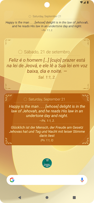 Daily Text 2025 Screenshot 1