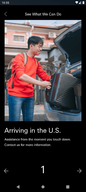 New to U.S. Services Screenshot 2