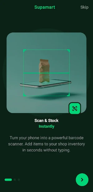 Supamart - Scan, Stock, Sell Screenshot 0