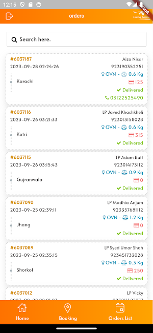 MZ Courier Screenshot 3