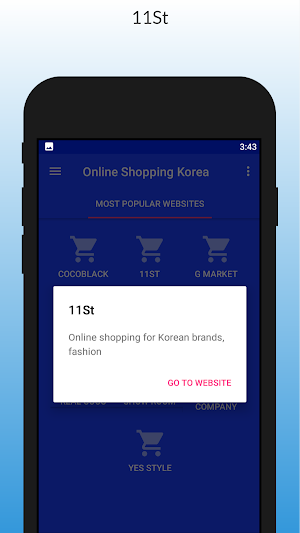 Online Shopping Korea Screenshot 2