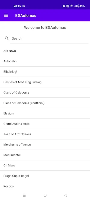 BG Automas Screenshot 1