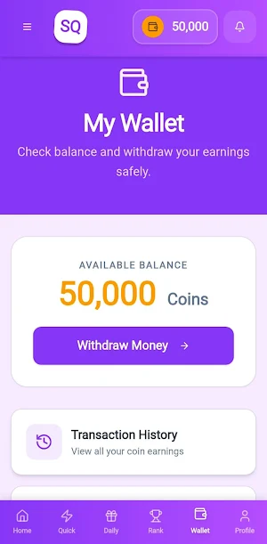 Quiz Money – Earn Money Quiz Screenshot 3