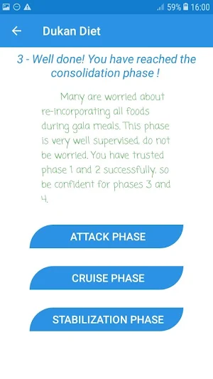 Dukan Diet 4 Phases - 15 Day Plan - 30 Recipes Screenshot 2