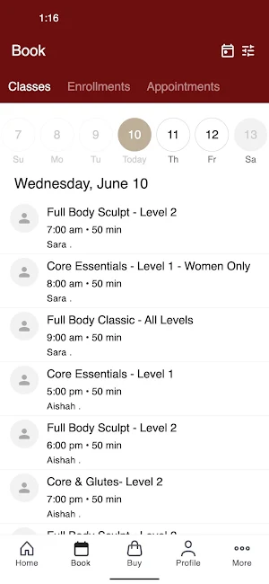 Grip Pilates Screenshot 1