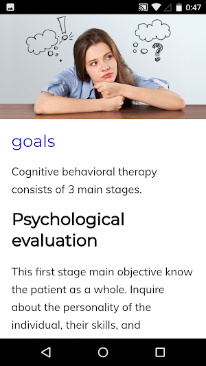 Course of Cognitive Behavioral Therapy Screenshot 2
