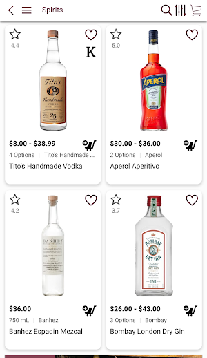 Cabrini Wines & Spirits Screenshot 2