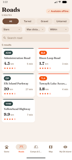 Elk Island Safari Guide & Map Screenshot 3
