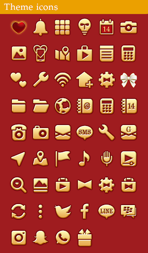 Gorgeous Red Theme Screenshot 3