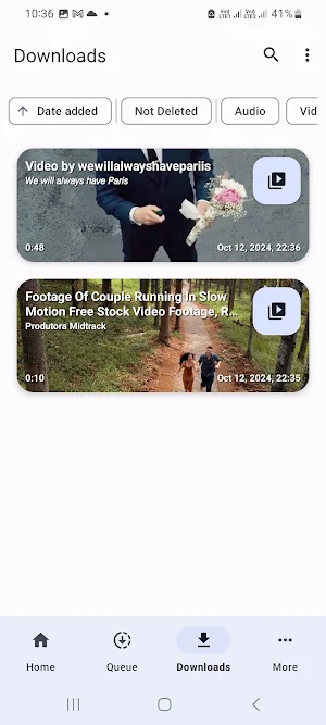 All Video Downloader HD App Screenshot 0