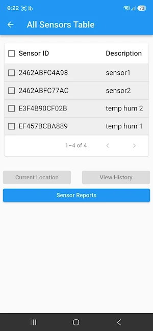 Aetronys Sensor Screenshot 3