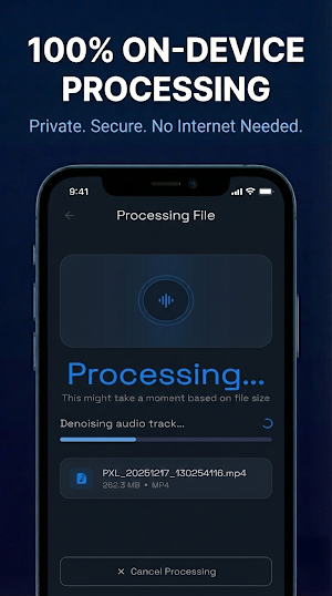 Background Noise Remover Screenshot 2