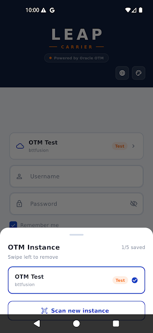 LEAP Carrier Screenshot 1