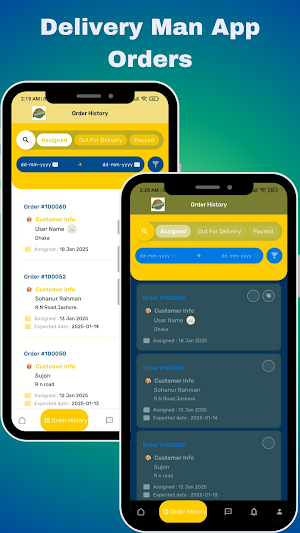 SASROY BD Delivery Man App Screenshot 2