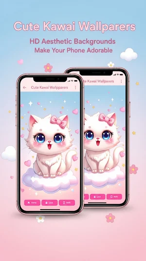 Kawaii aesthetic Wallpaper UHD Screenshot 1