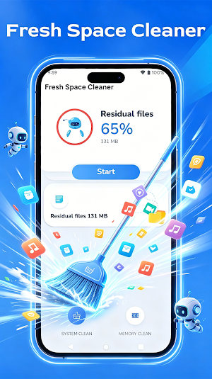 Fresh Space Cleaner Screenshot 0