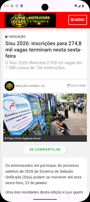 Agita Goiás Screenshot 1