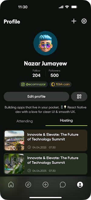 Evently — Join Nearby Events Screenshot 0