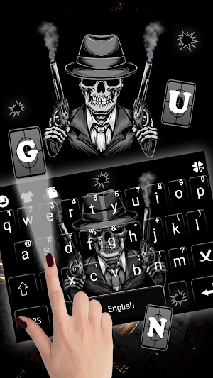Gun Keyboard Theme – Gun Theme Screenshot 1