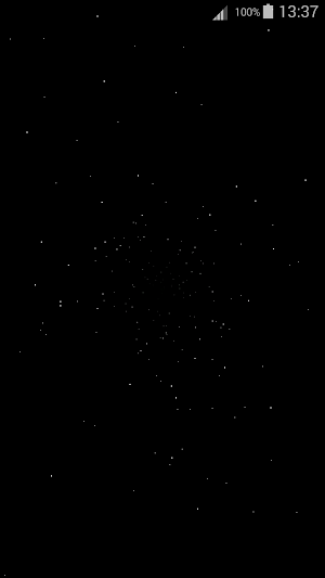 Starfield Live Wallpaper Screenshot 2