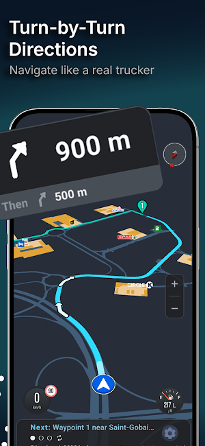 TruckSim GPS - ETS2 & ATS Map Screenshot 2