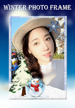 Winter Photo Frame Pic Frames Screenshot 2