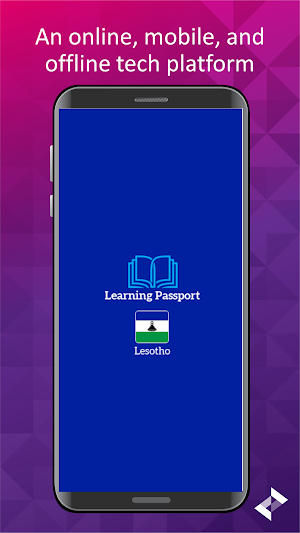 Lesotho Learning Passport Screenshot 0