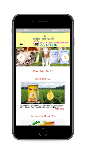 Balaji Oil Mills Screenshot 1