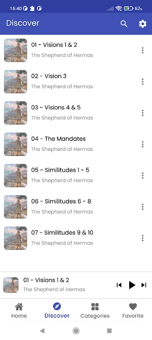 The Shepherd of Hermas - Audio Screenshot 2
