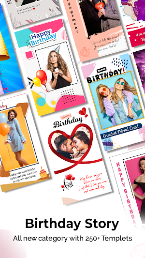 Birthday Video Maker with Song and Name Screenshot 1