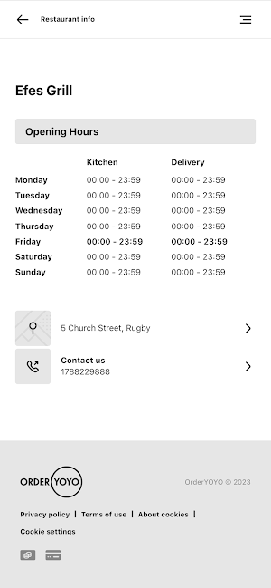 Efes Grill Screenshot 3