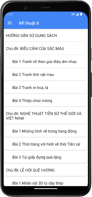 Mĩ thuật Lớp6 Screenshot 2