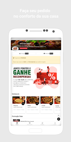 Peres Pizza Screenshot 0