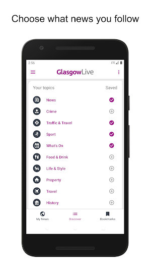 Glasgow Live Screenshot 2