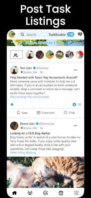TaskEnable: Local Connect Screenshot 0