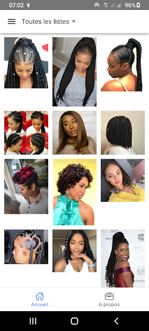 African women braids Screenshot 0