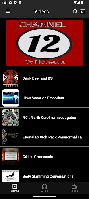 Channel 12 TV Network Screenshot 1