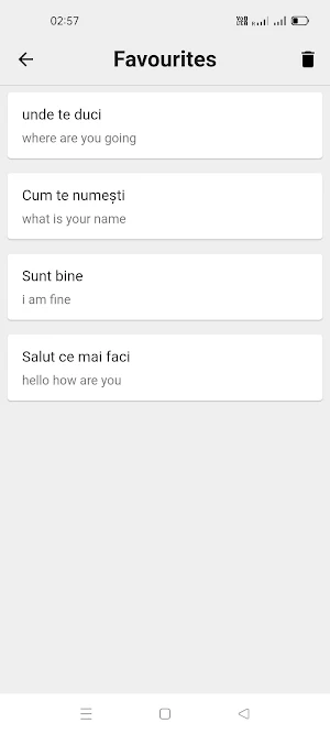 Romanian To English Translator Screenshot 3