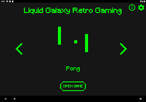Liquid Galaxy Retro Gaming Screenshot 1