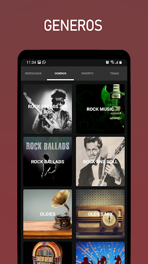 Musica Rock Screenshot 3