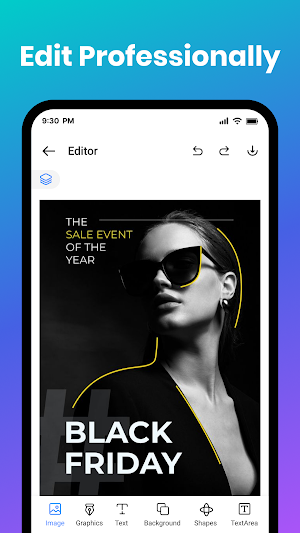 Flyer maker: Poster my wall Screenshot 2