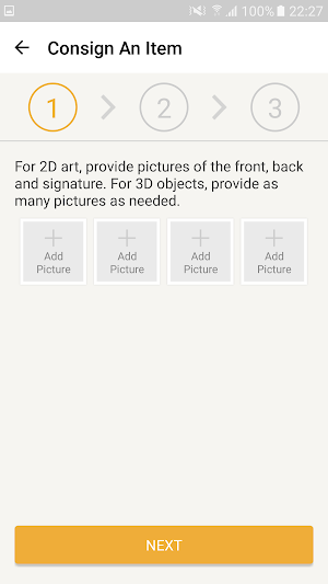 California Gold Surf Auction Screenshot 3